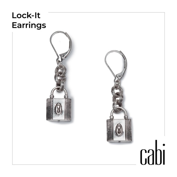 Cabi Lock-It Earrings (style 2247) - Picture 1 of 6